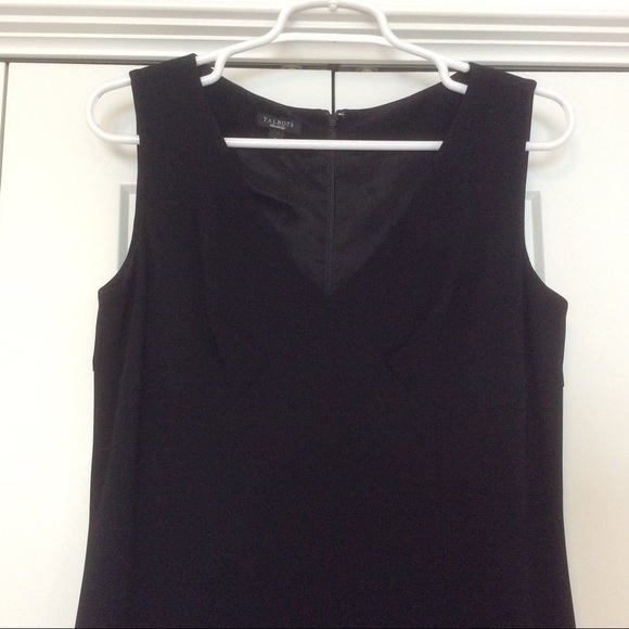 Talbots Formal Black Dress Sleeveless - Size 8 - Picture 2 of 11